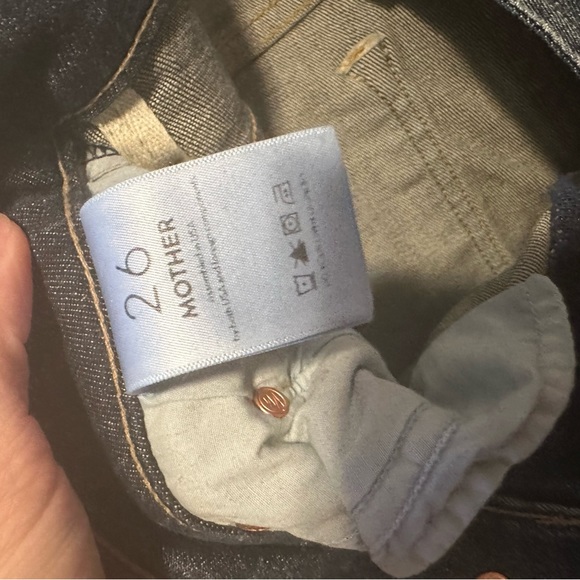 Mother Insider crop step Fray distressed Jean - Picture 4 of 7